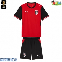 Østerrike Hjemmedraktsett Barn VM 2026 Kortermet (+ Korte bukser)